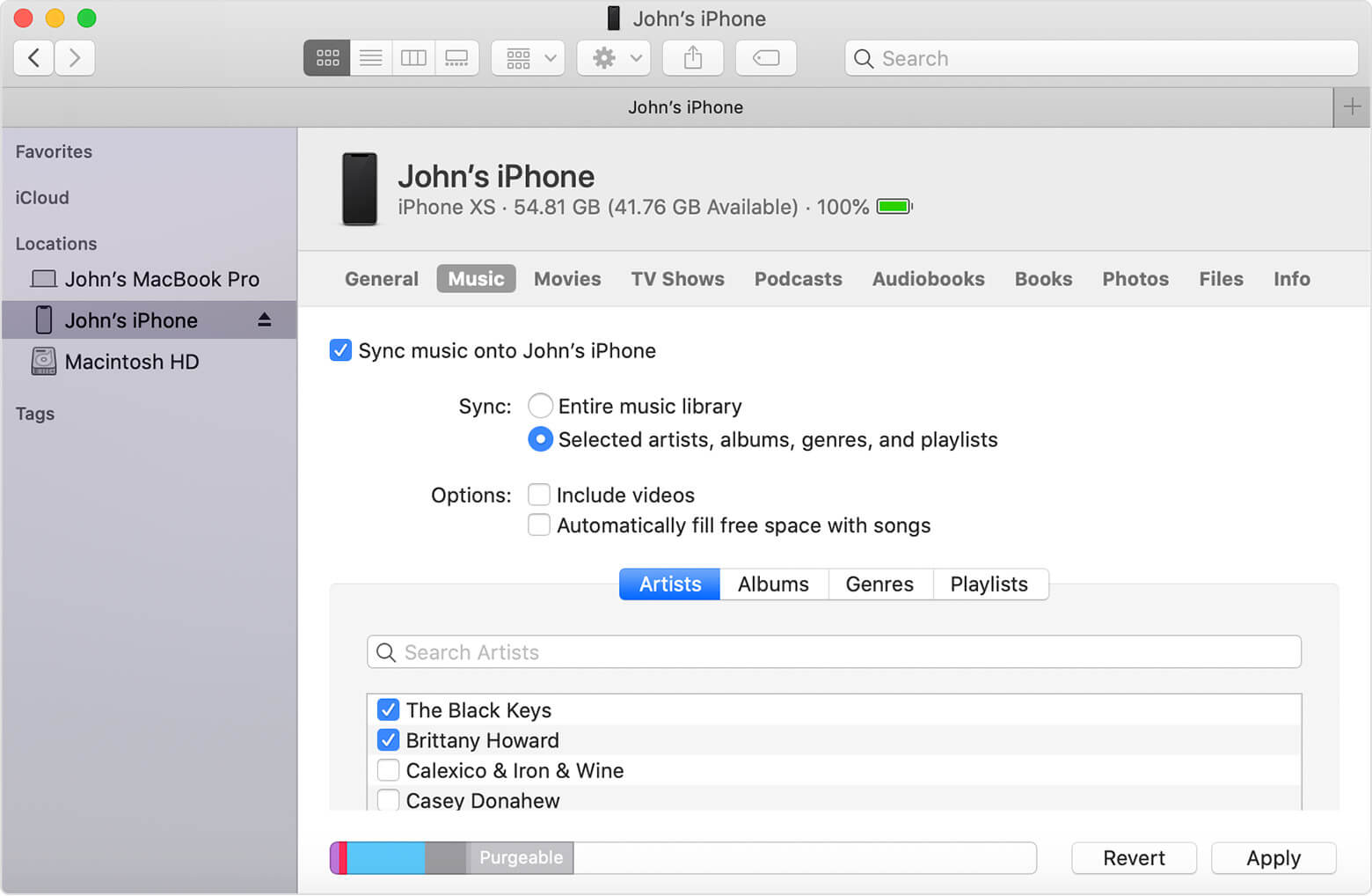 Sync Iphone With Finder