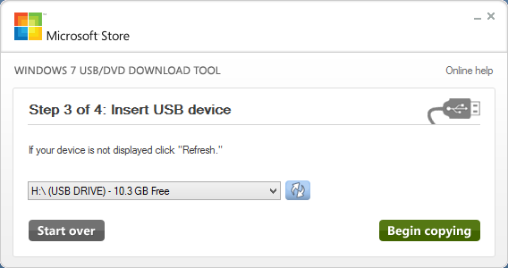 Windows 7 usb dvd download tool 다운로드.